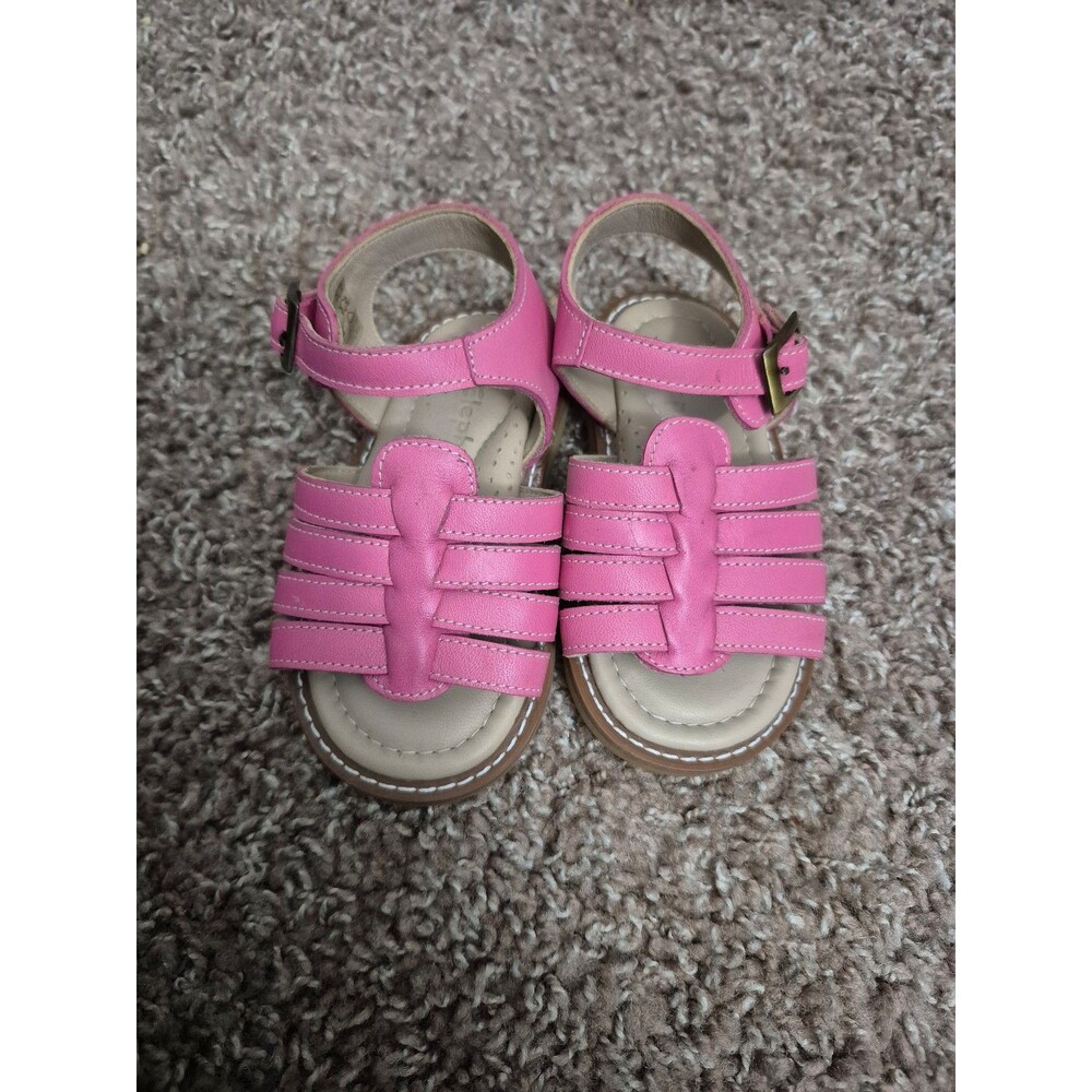 Girls sandals elephantito shoes size 5 toddler pink